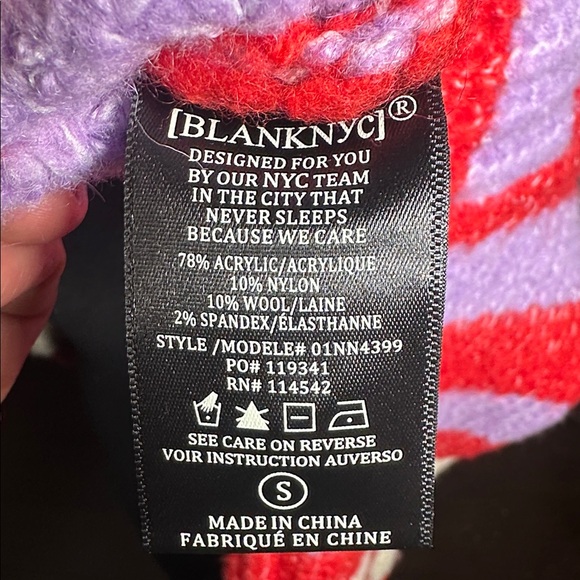 Cropped Sweater BLANKNYC - Size Small - Picture 9 of 9